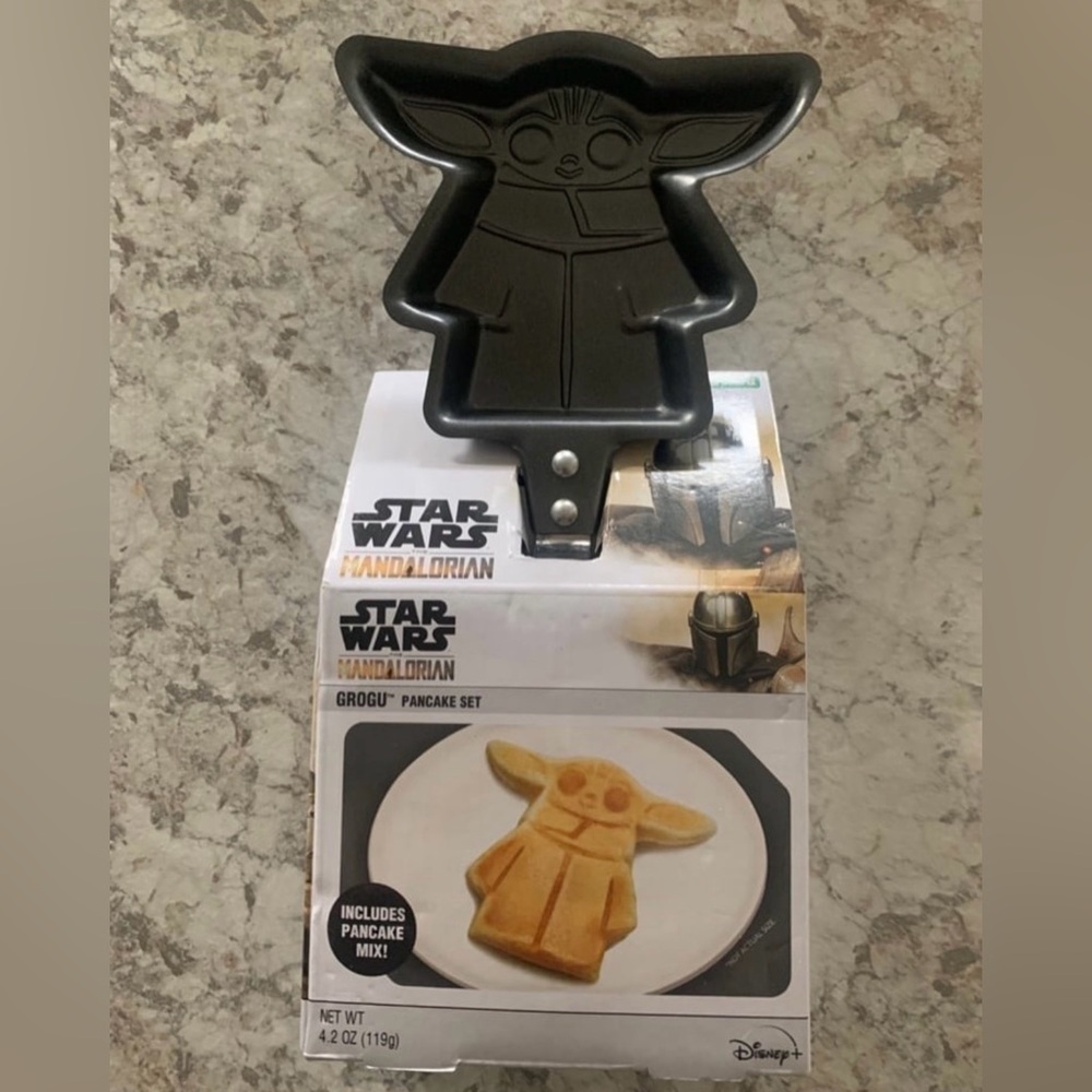 Star wars Mandalorian Grogu Pancake set